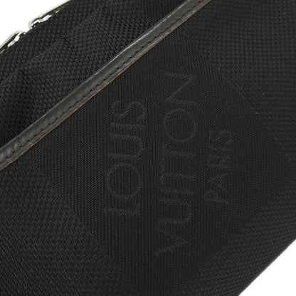 Louis Vuitton 2012 Black Damier Geant Acrobat Waist Bum Bag M93620