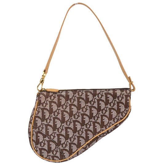 Christian Dior Brown Trotter Saddle Handbag