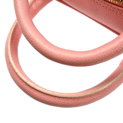 Chanel Pink Caviar Bowling Bag