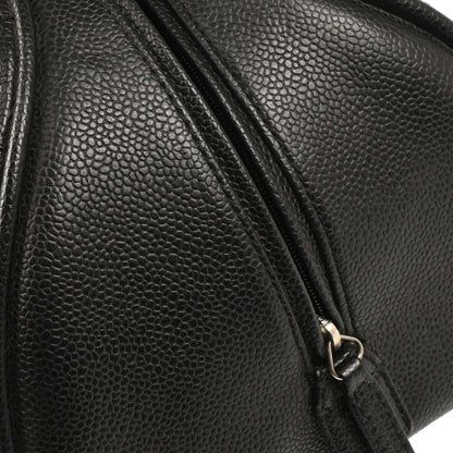 Chanel Black Caviar Bowling Bag
