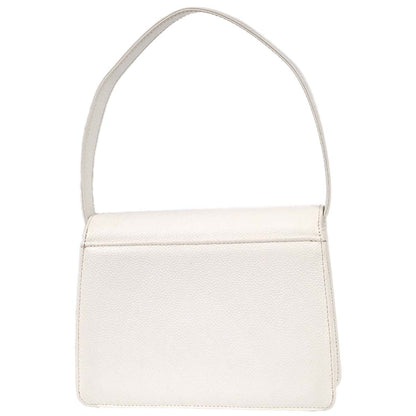 Chanel White Caviar Handbag