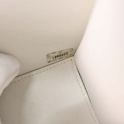Chanel White Caviar Handbag