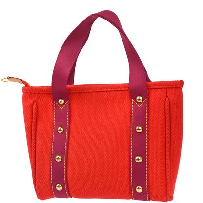 Louis Vuitton Red Purple Antigua Cabas PM Tote Bag M40037