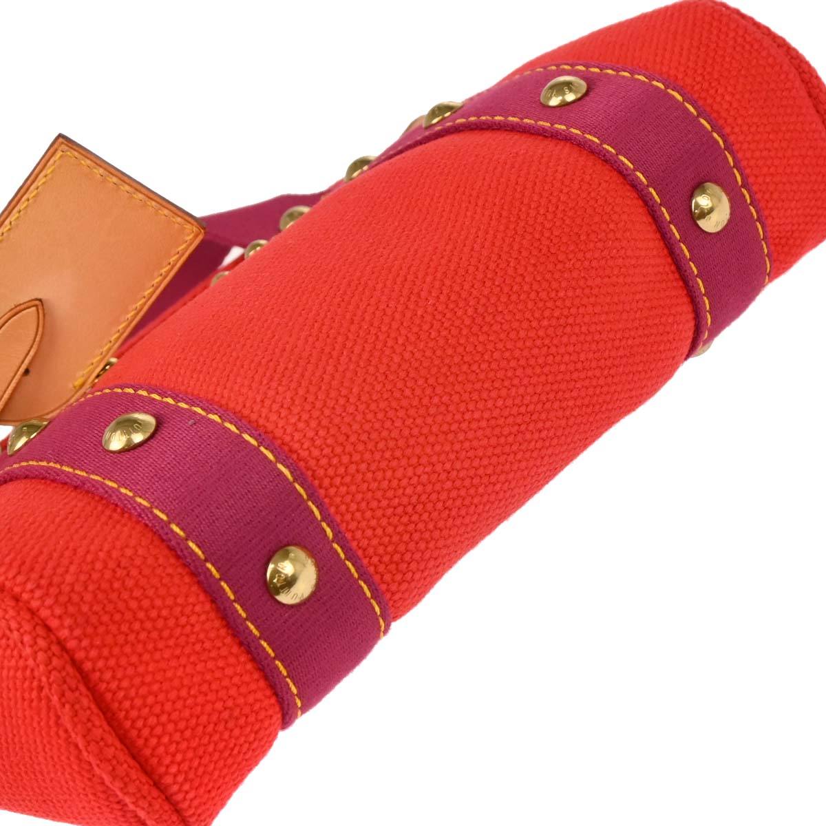 Louis Vuitton Red Purple Antigua Cabas PM Tote Bag M40037
