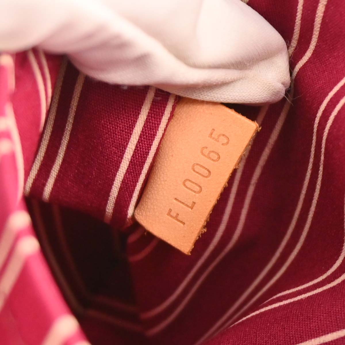 Louis Vuitton Red Purple Antigua Cabas PM Tote Bag M40037