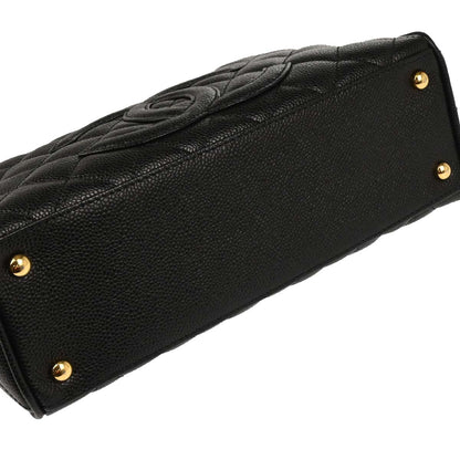 Chanel Black Caviar Bowling Bag