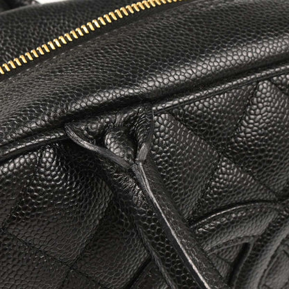 Chanel Black Caviar Bowling Bag