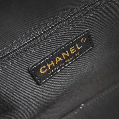 Chanel Black Caviar Bowling Bag
