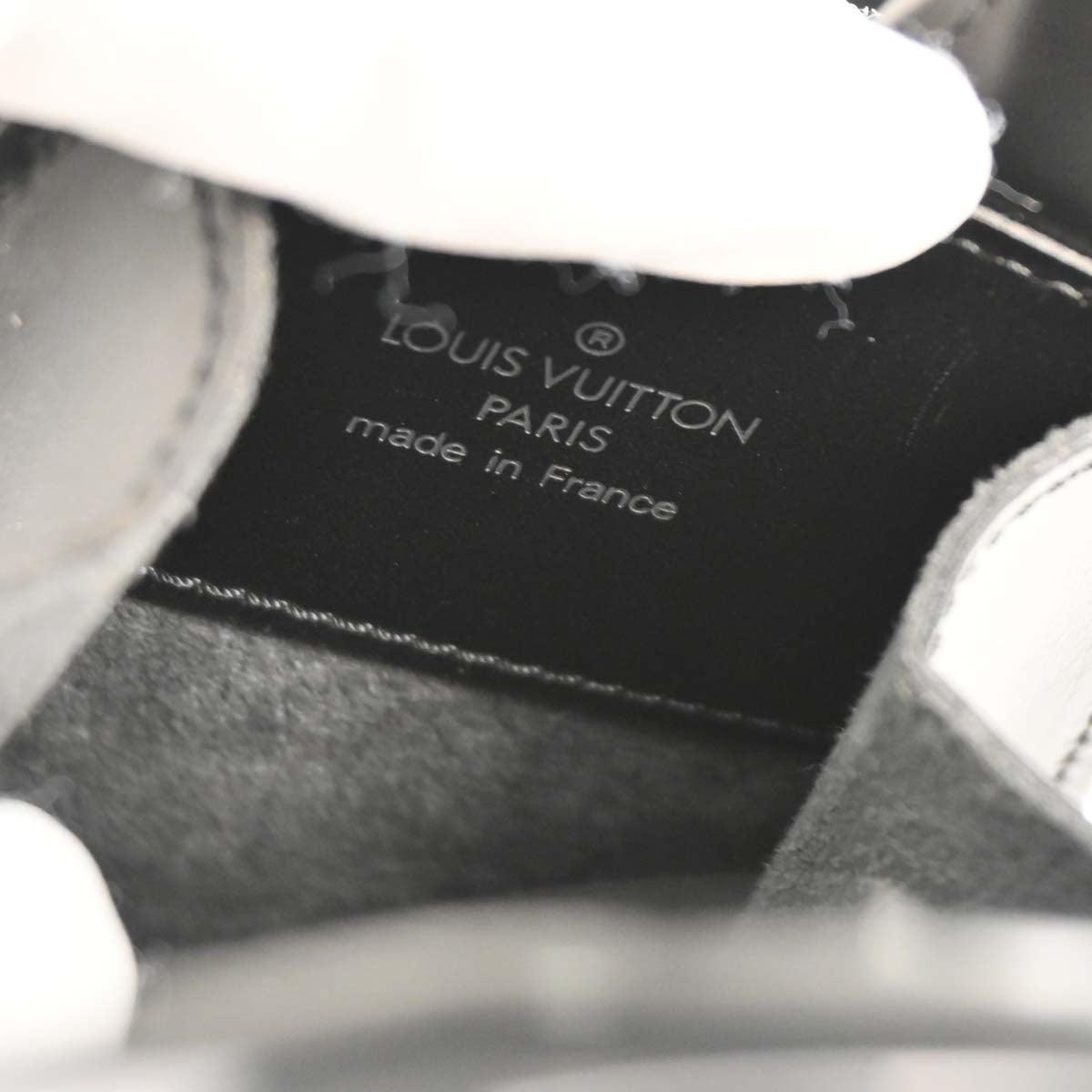 Louis Vuitton Black Epi Minuit Shoulder Bag M52392
