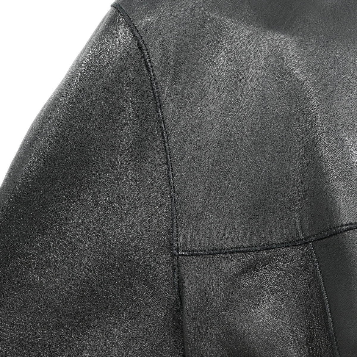 Chanel Single Breasted Collarless Jacket Black #40