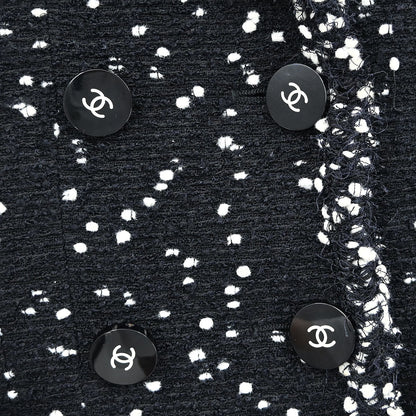 Chanel Double Breasted Jacket Black