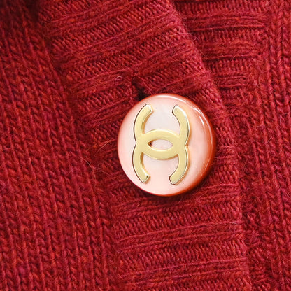 Chanel Cardigan Bordeaux #42