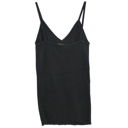Chanel Sleeveless Top Camisole Black #40