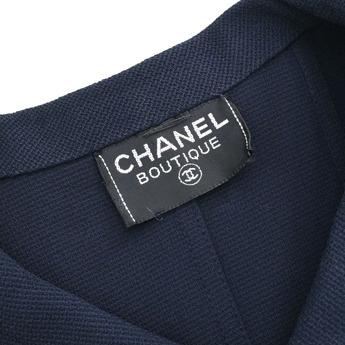 Chanel Short Sleeve Top Navy