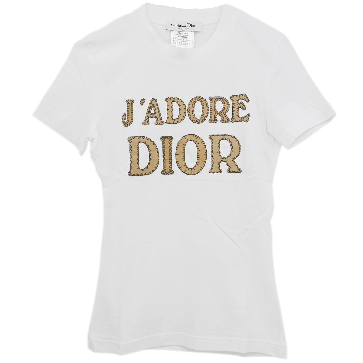 Christian Dior Short Sleeve T-shirt White #36