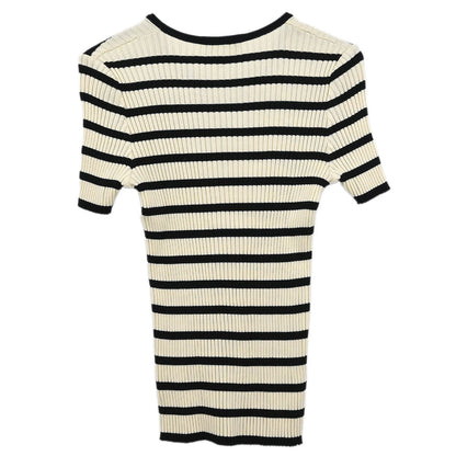 Chanel Short Sleeve Top White #40