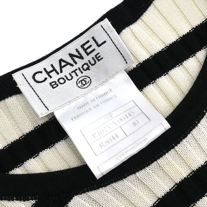 Chanel Short Sleeve Top White #40