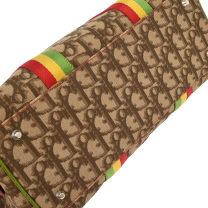 Christian Dior Brown Rasta-Color Trotter Handbag