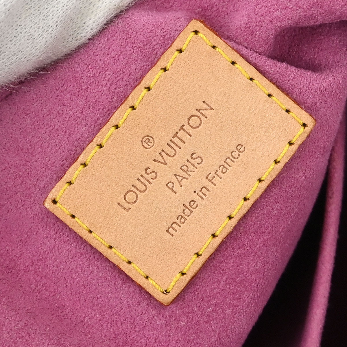 Louis Vuitton Pink Monogram Denim Baggy PM Shoulder Bag M95212