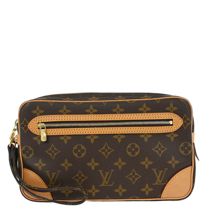 Louis Vuitton 2000 Monogram Marly Dragonne GM Clucth Bag M51825