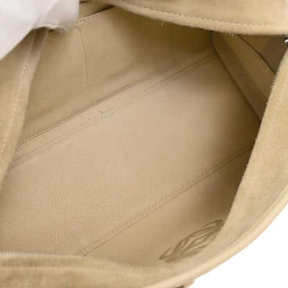 Loewe Beige Suede Amazona 28 Handbag