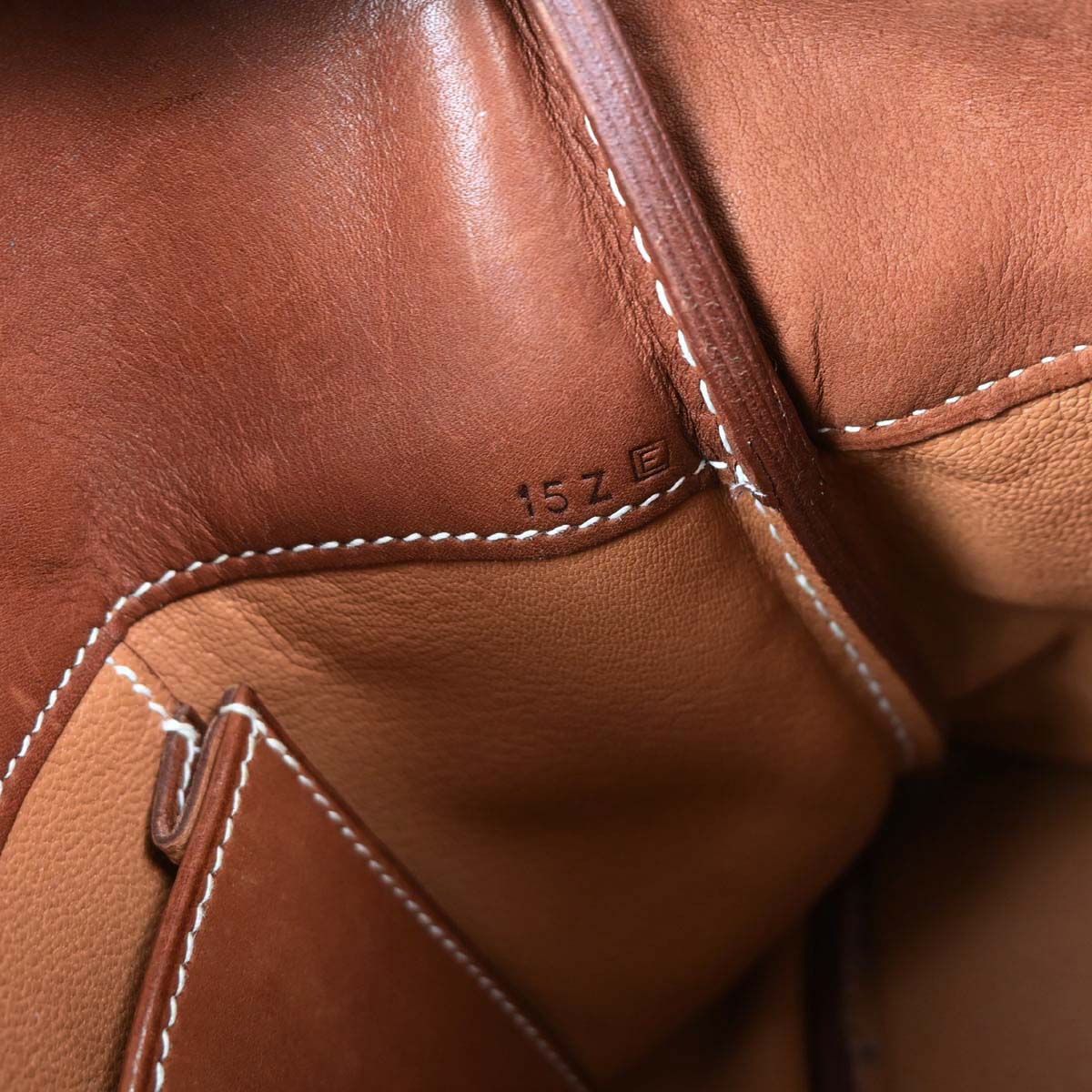 Hermes Fauve Box Calf La Tote Handbag