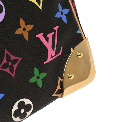Louis Vuitton Black Monogram Multicolor Speedy 30 Handbag M92642