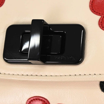 Prada White Leather Handbag