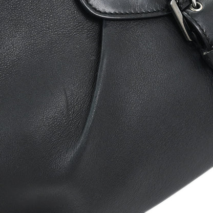 Christian Dior Black Leather Street Chic Handbag