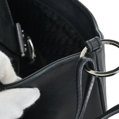 Christian Dior Black Leather Street Chic Handbag