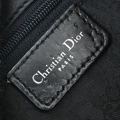 Christian Dior Black Leather Street Chic Handbag