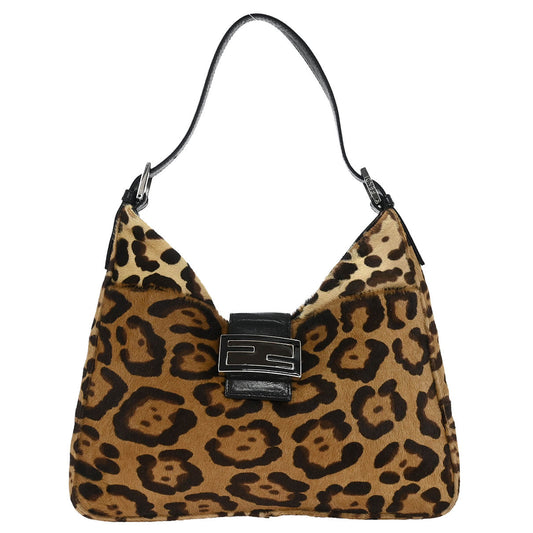 Fendi * Beige Pony Hair Handbag