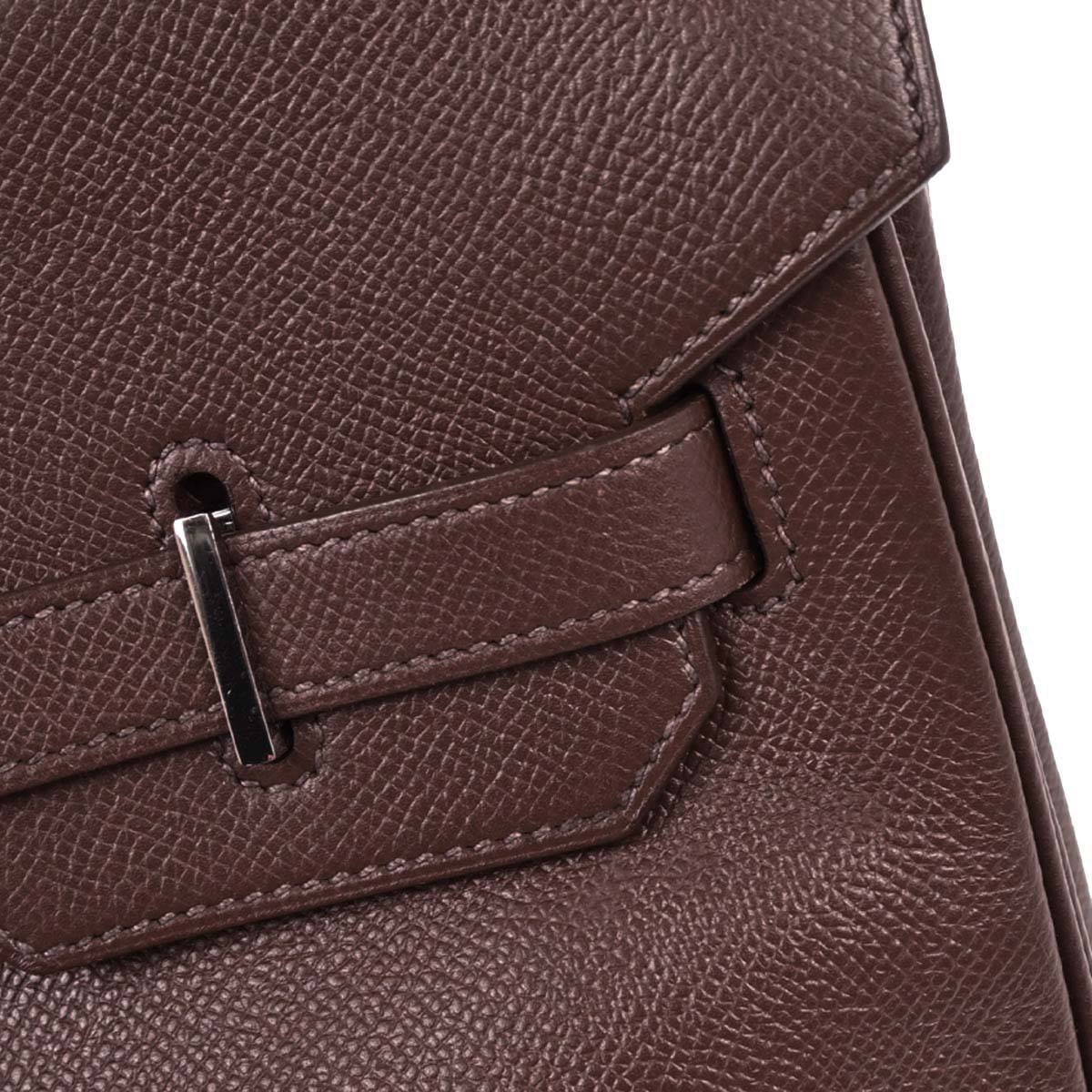 Hermes Brulee Epsom Birkin 35 Handbag