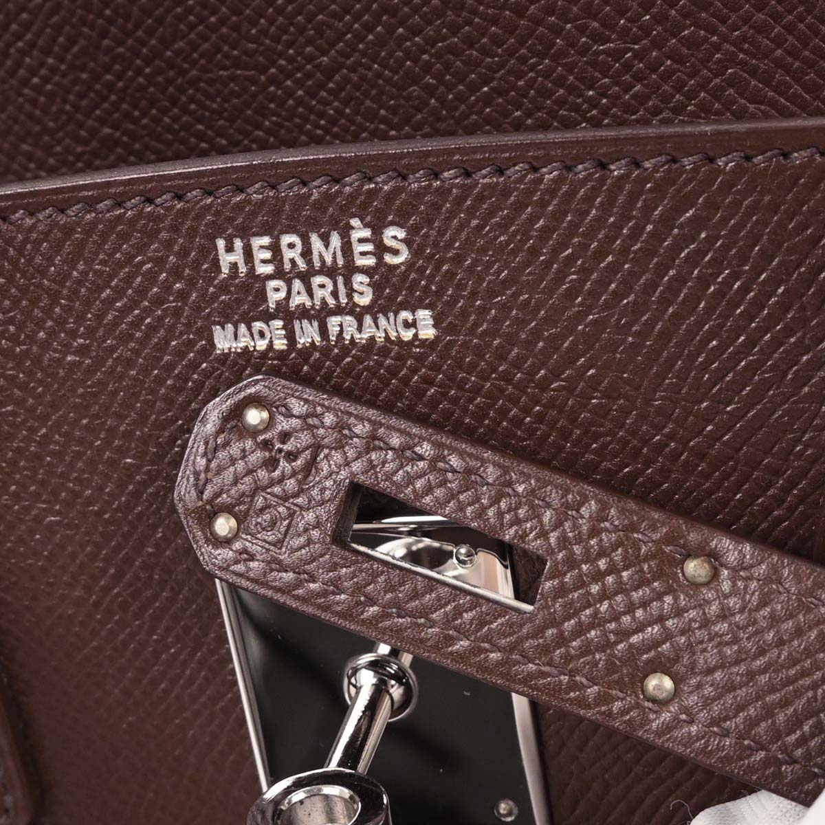 Hermes Brulee Epsom Birkin 35 Handbag
