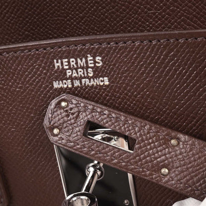 Hermes Brulee Epsom Birkin 35 Handbag