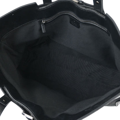 Gucci Black Canvas GG Tote Handbag