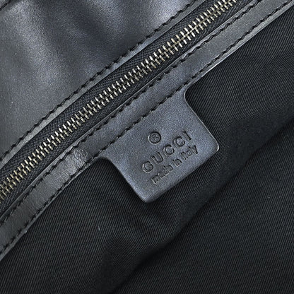 Gucci Black Canvas GG Tote Handbag