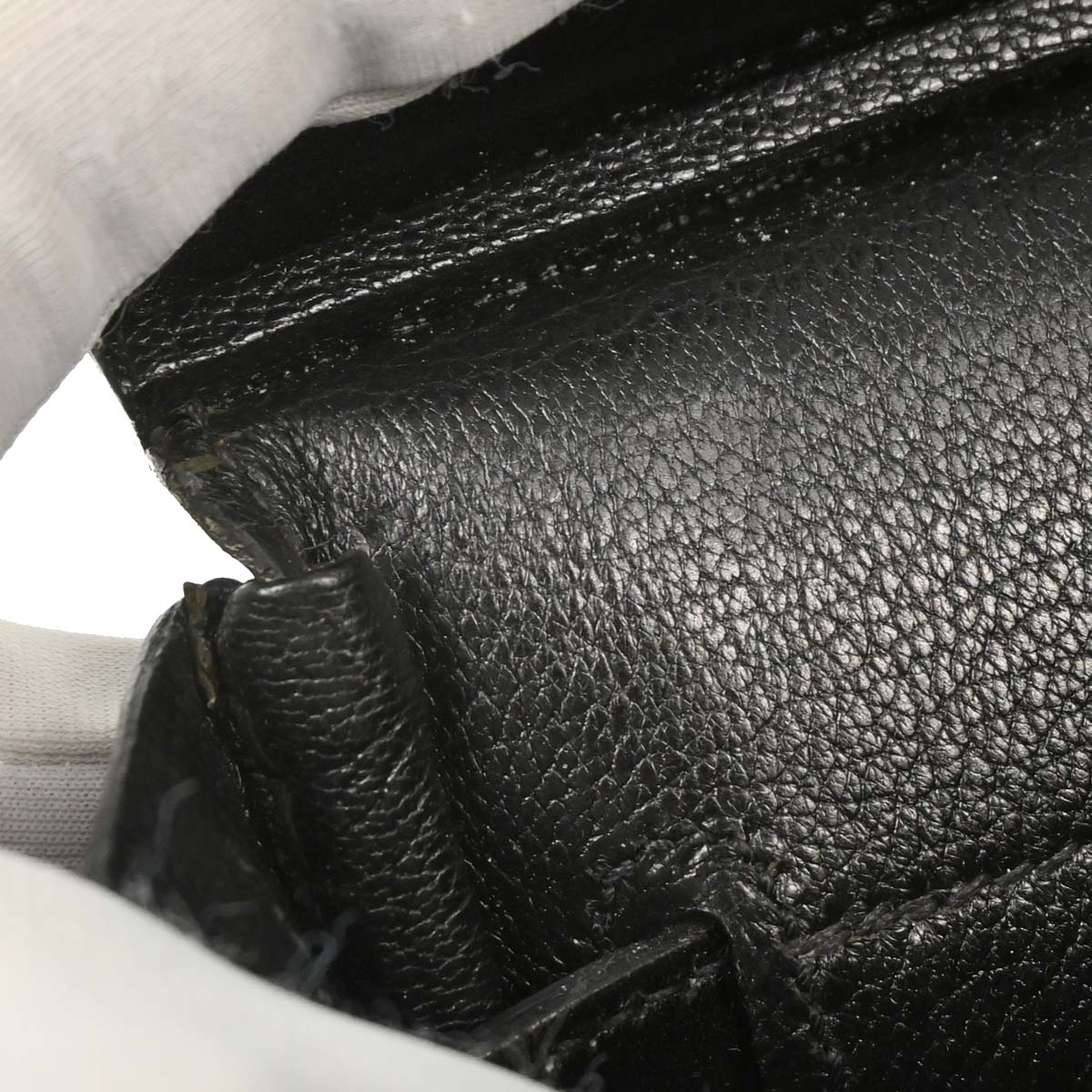 Hermes Blue Black Potamus Chevre Birkin 30 Handbag