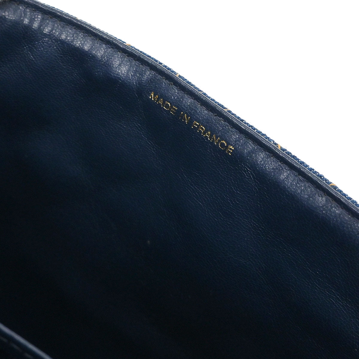 Chanel * Blue Denim Jumbo Classic Flap Shoulder Bag