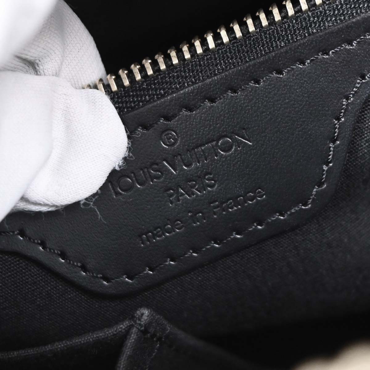 Louis Vuitton Black Epi Figari PM Handbag M52012