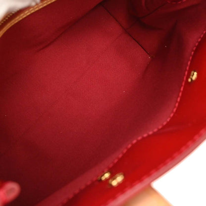 Louis Vuitton Red Vernis Reade PM Tote Handbag M91990