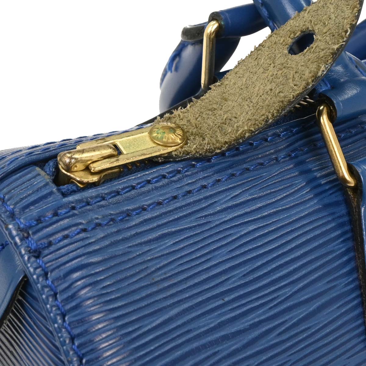 Louis Vuitton Blue Epi Speedy 25 Handbag M43015
