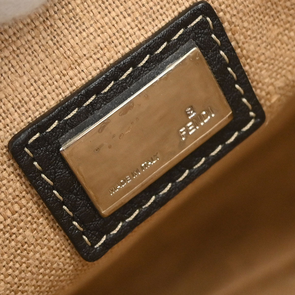 Fendi Brown Zucca Messenger Shoulder Bag