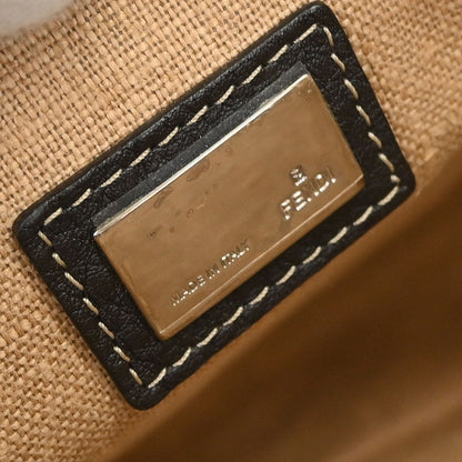 Fendi Brown Zucca Messenger Shoulder Bag