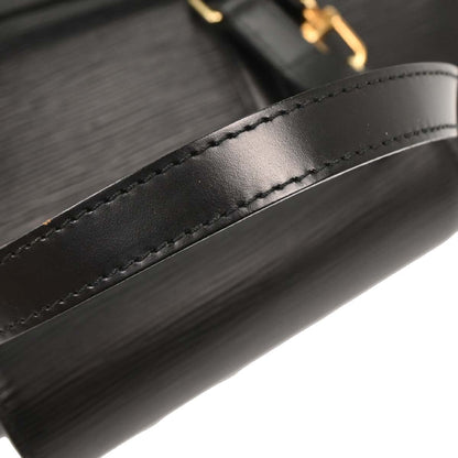 Louis Vuitton Black Epi Soufflot Handbag M52862