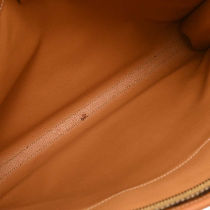 Celine Brown Macadam Clutch Bag