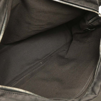 Hermes Gray Canvas Herline Tote MM Handbag