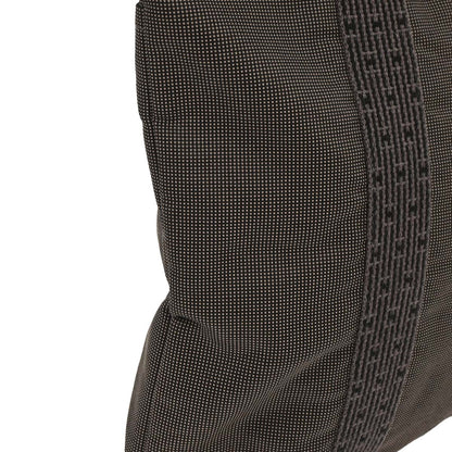 Hermes Gray Canvas Herline Cabas Tote Bag