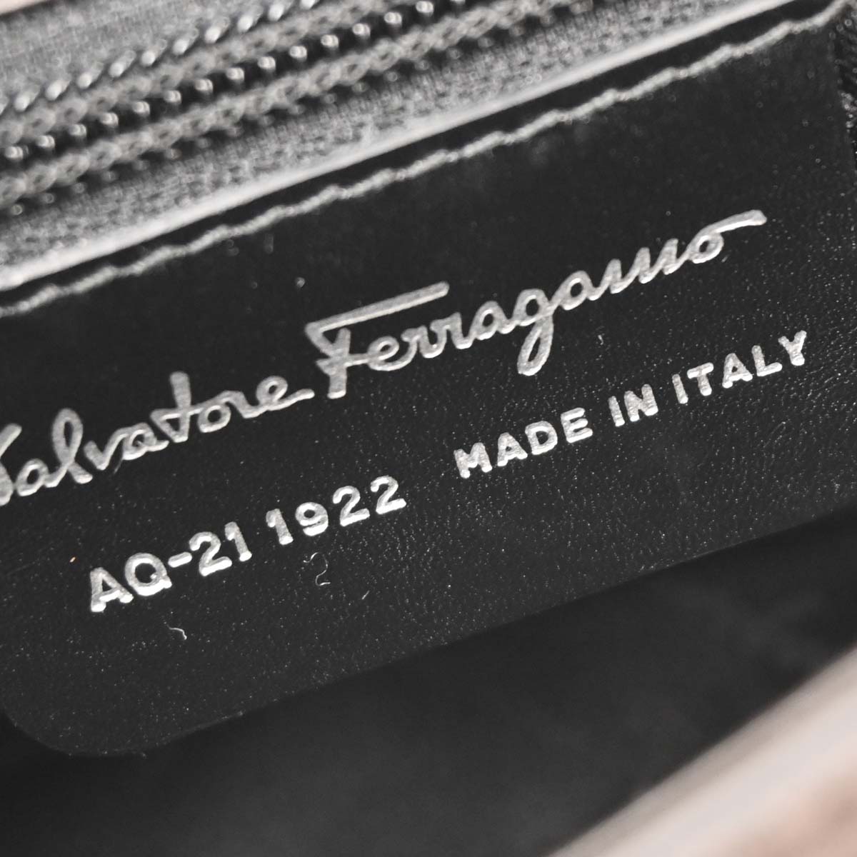 Salvatore Ferragamo Brown Suede Vara Handbag