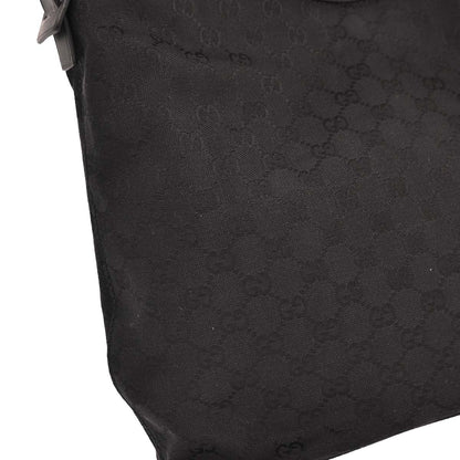 Gucci Black Canvas GG Handbag